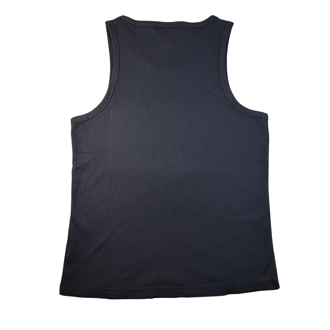 Vain Saint Amour Ribbed Tank - black