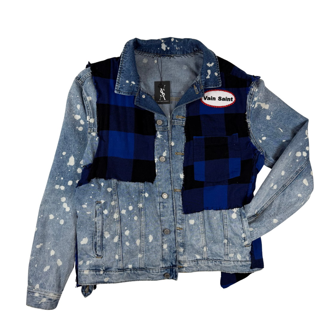 “Splintered Union” Denim Jacket