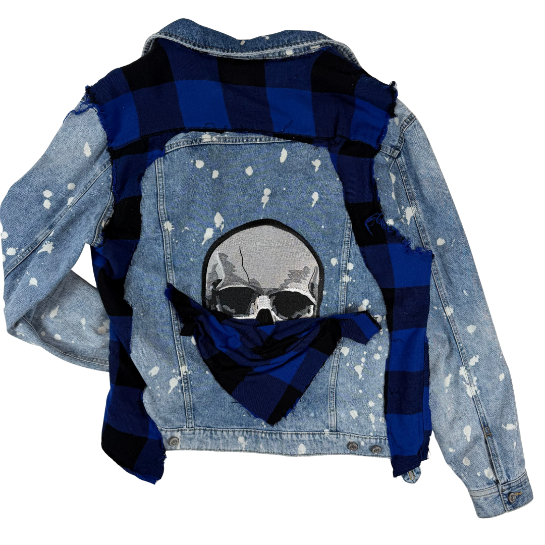 “Splintered Union” Denim Jacket