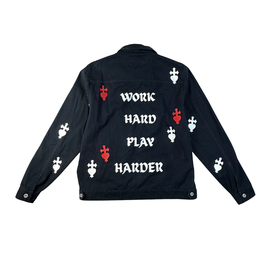“Work Hard Play Harder” Jacket