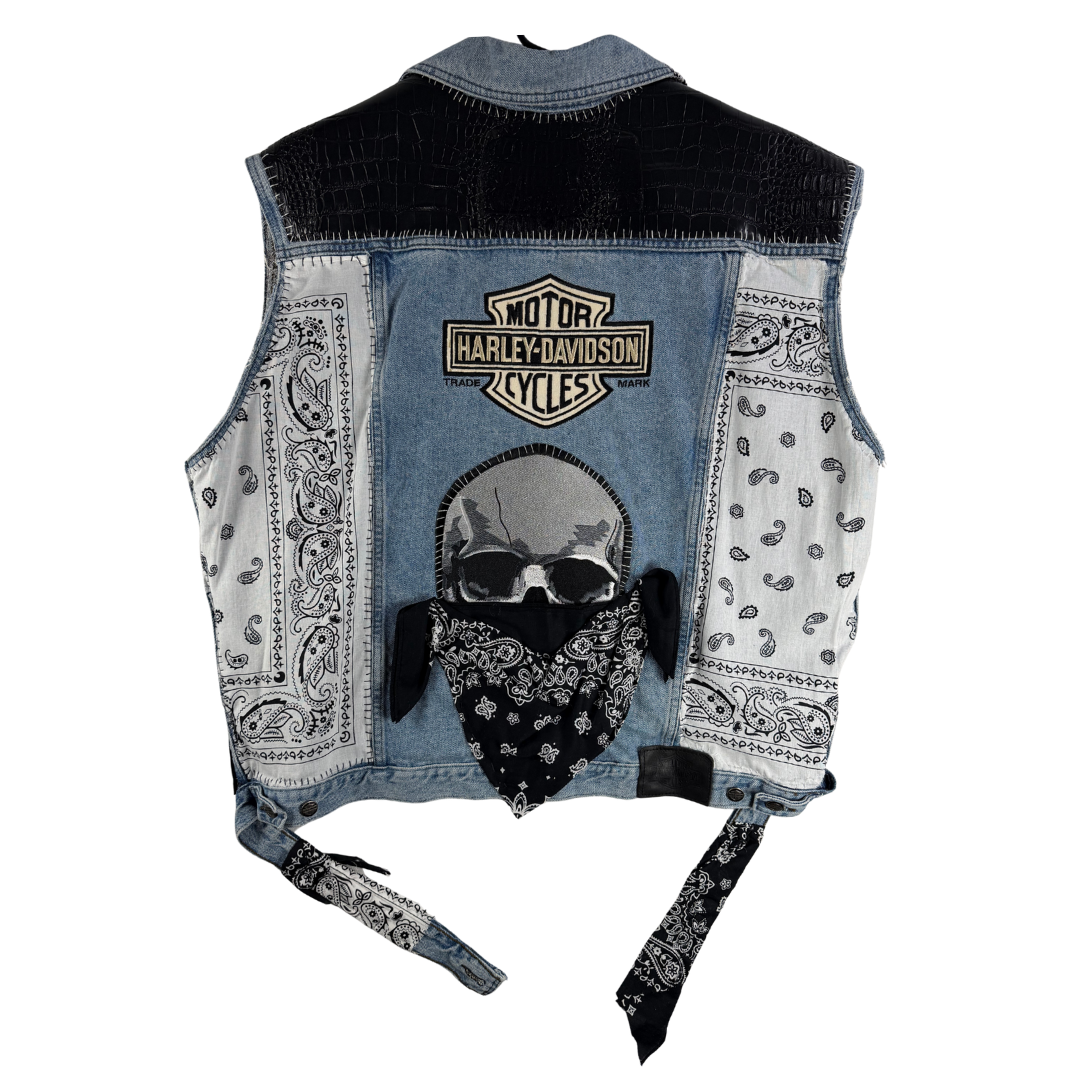 Custom Harley Davidson Vain Saint Cut Off
