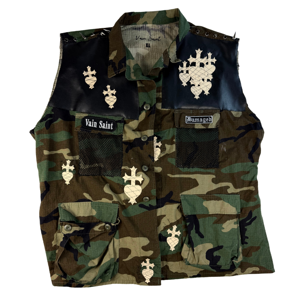Vain Saint “Born for War and Chaos” Vest and Pant Set