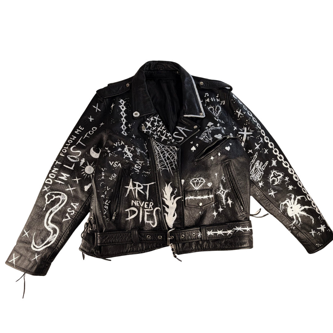 Vain Saint Raise Hell Leather Jacket