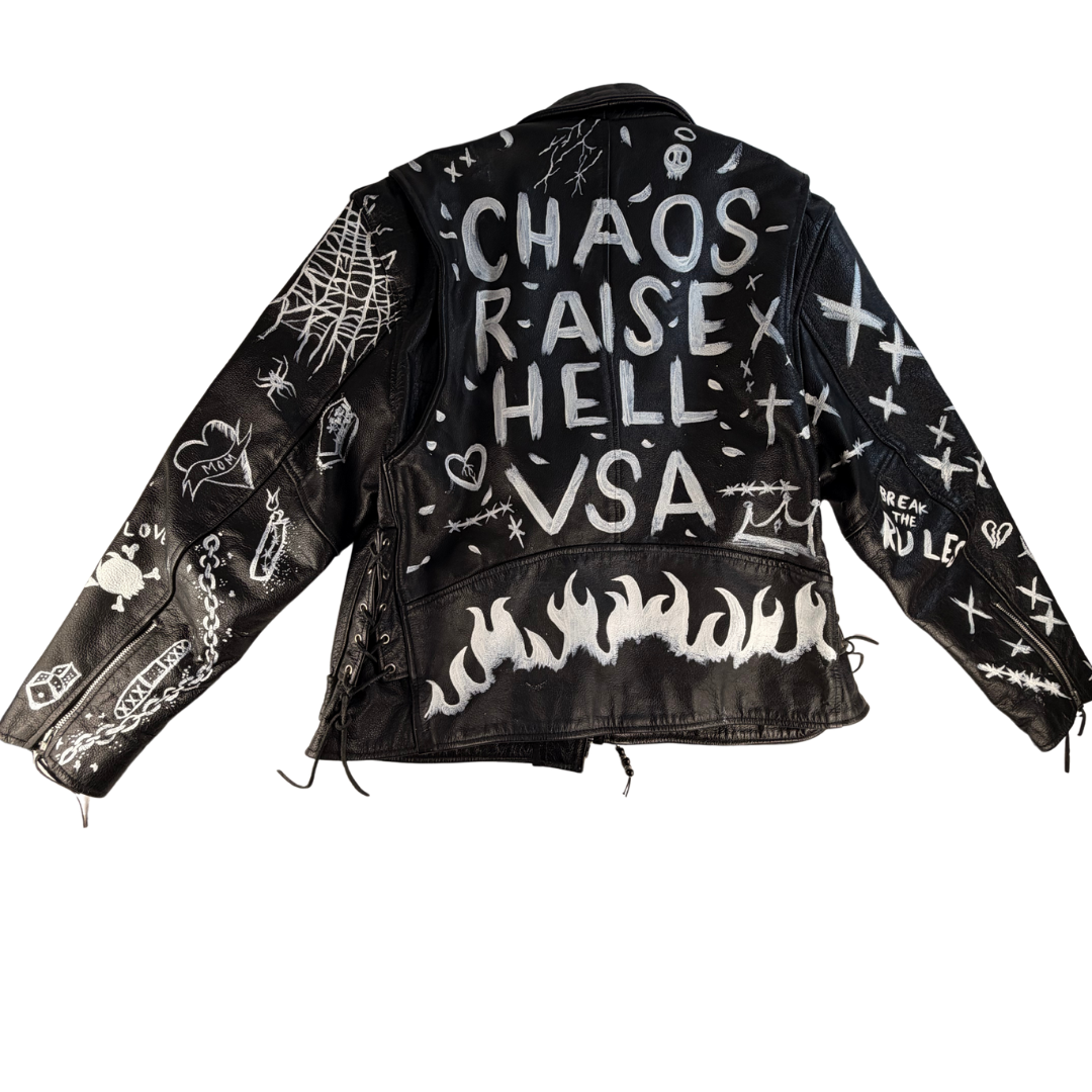 Vain Saint Raise Hell Leather Jacket