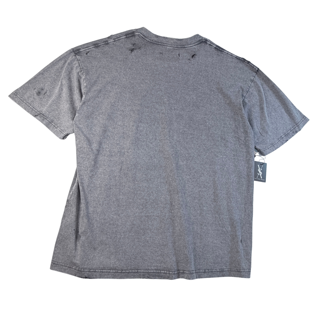 Distressed Brush Logo Tee