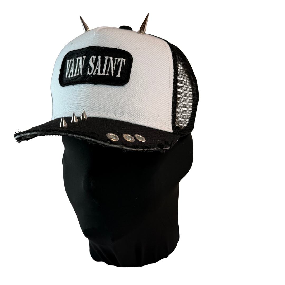 Cropped Horned Sinner Trucker Hat