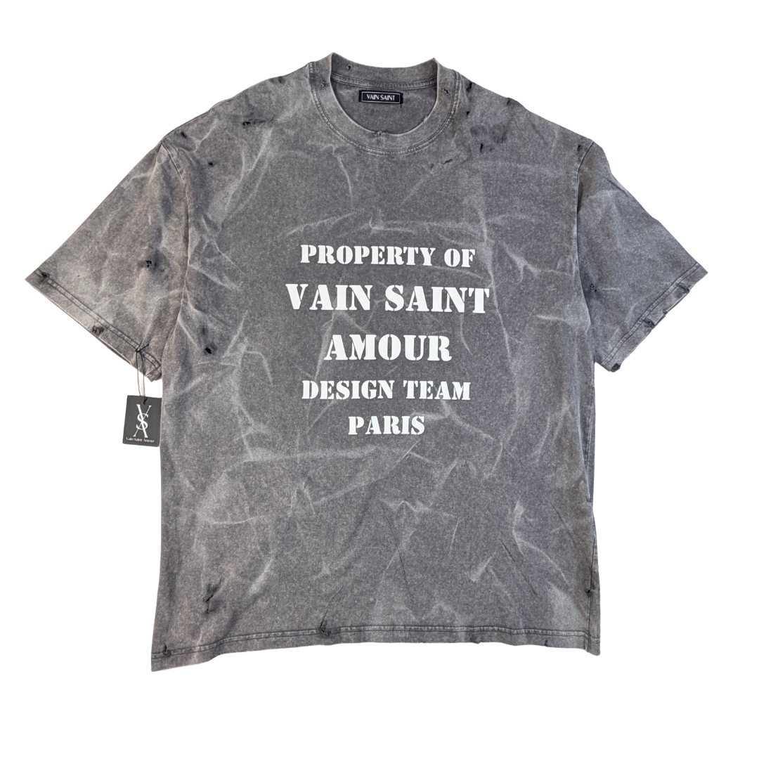 Property of Vain Saint Amour – Design Team Tee