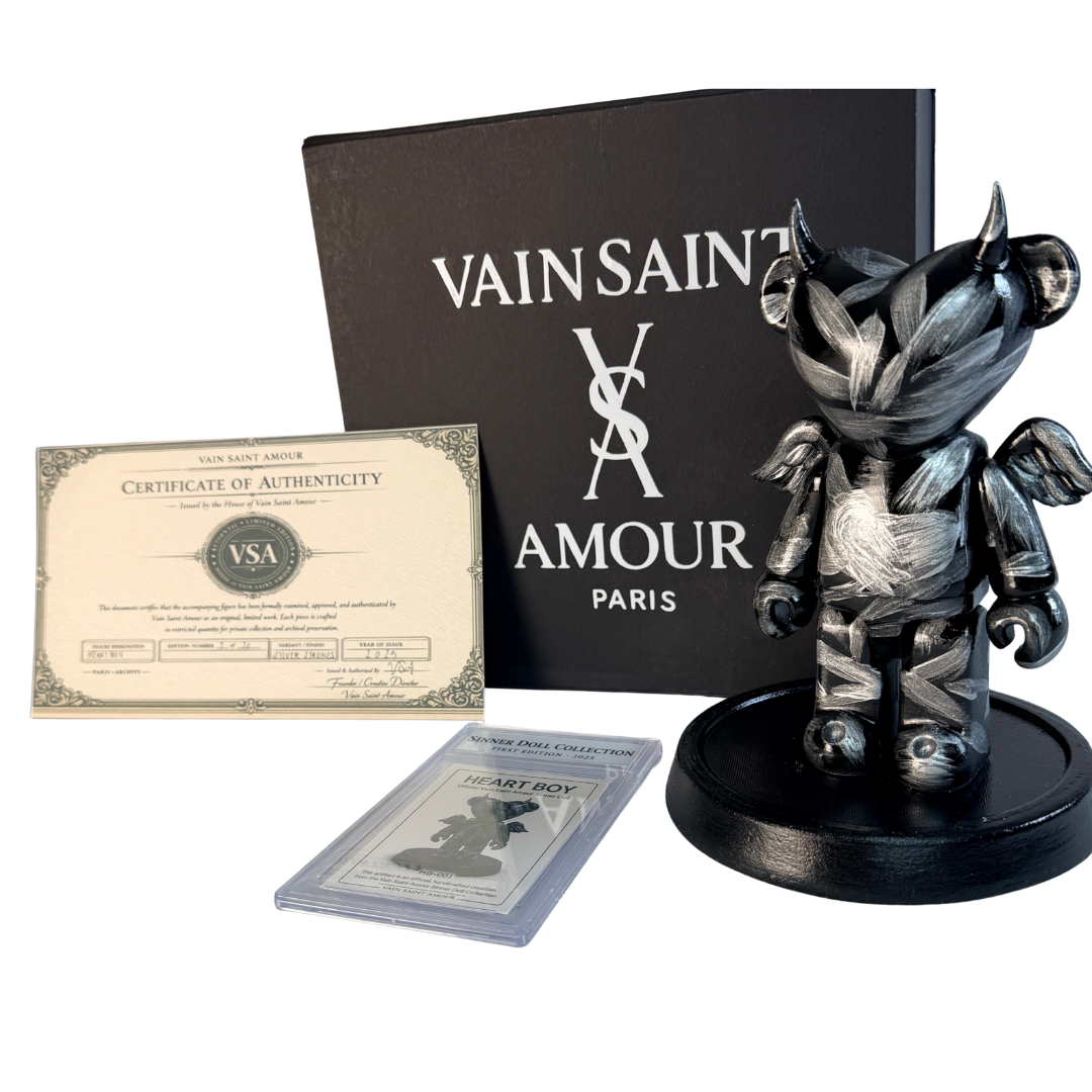 SINNER AMOUR DOLL- Heart Boy Silver Strokes Edition