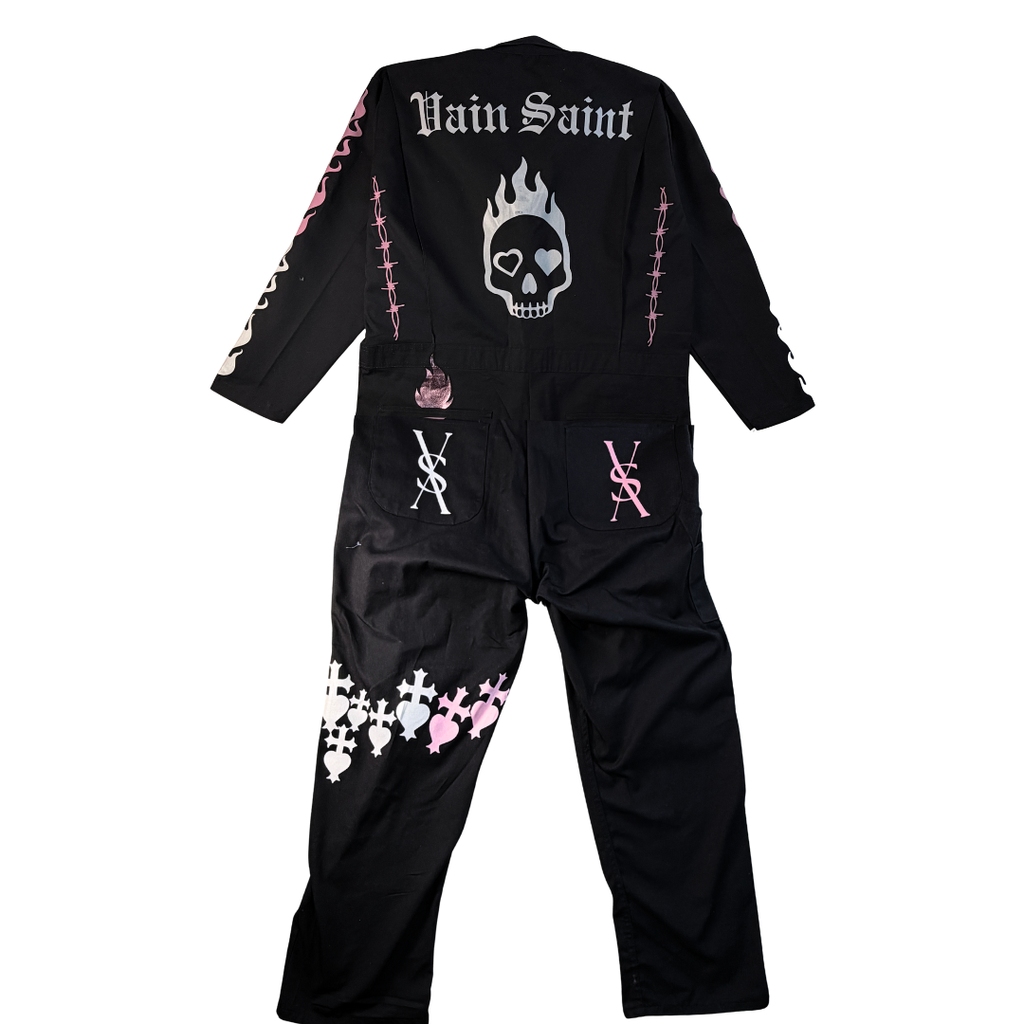 “Barbed Hearts” One-of-One Jumpsuit