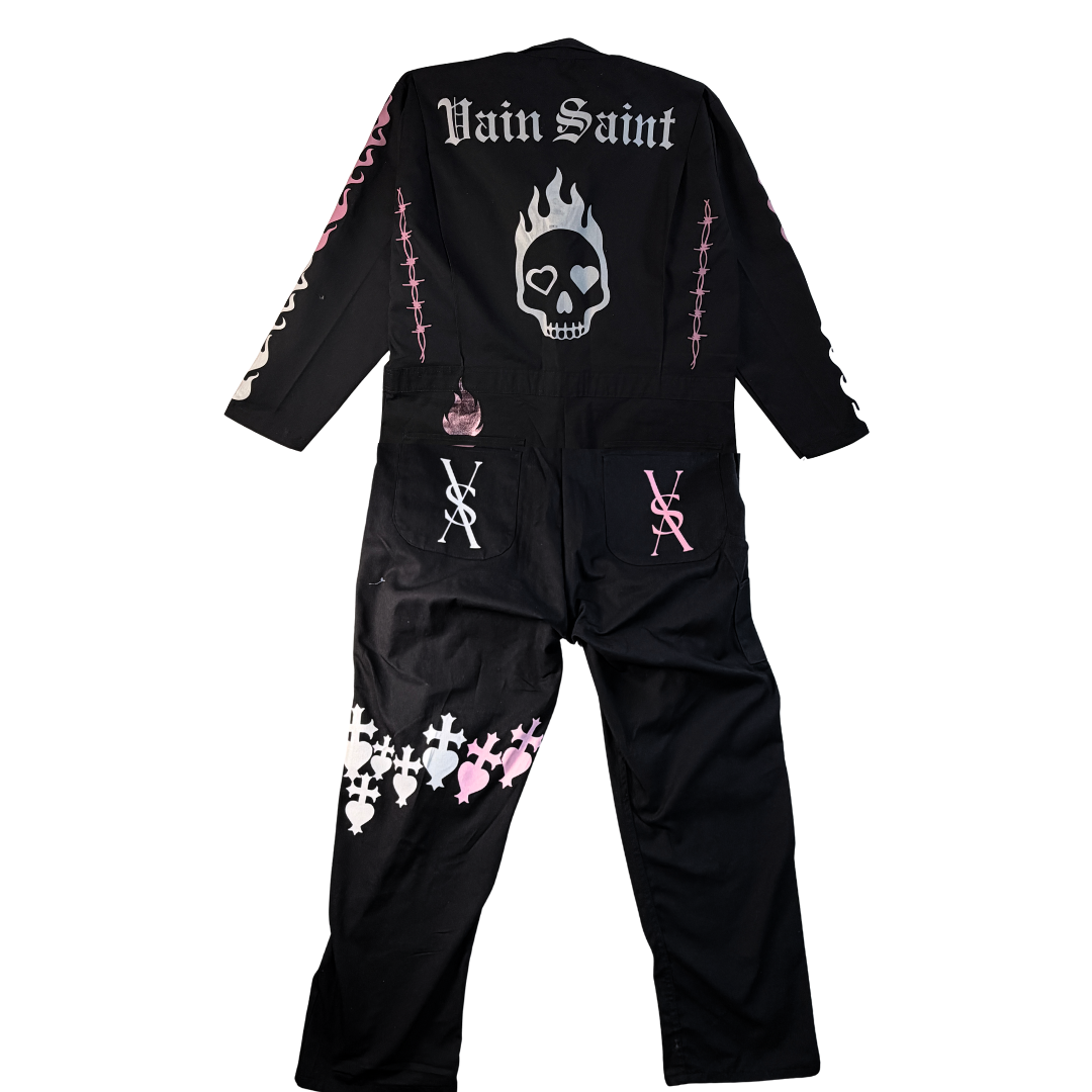“Barbed Hearts” One-of-One Jumpsuit
