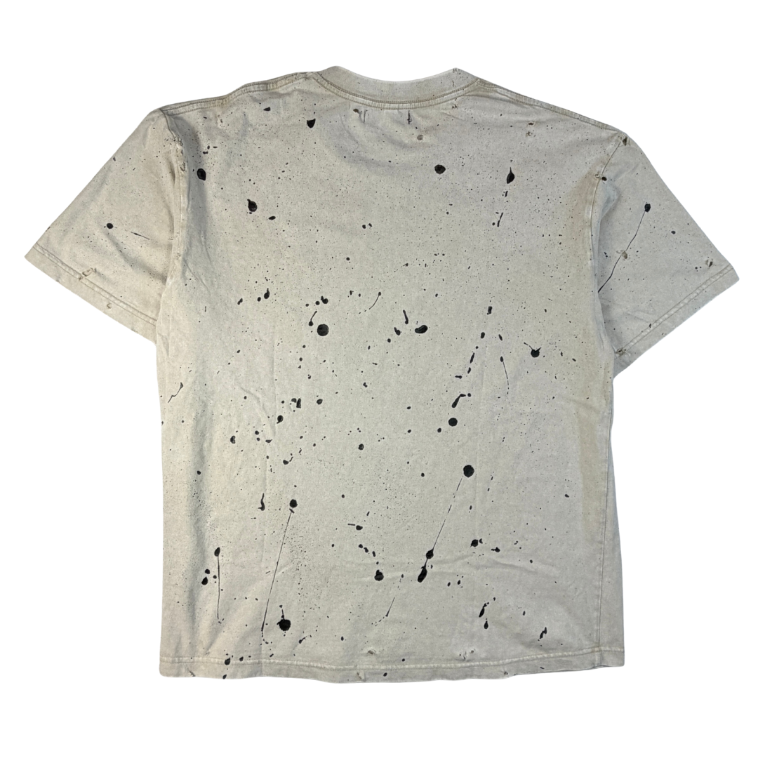 Distressed Brush Logo Tee