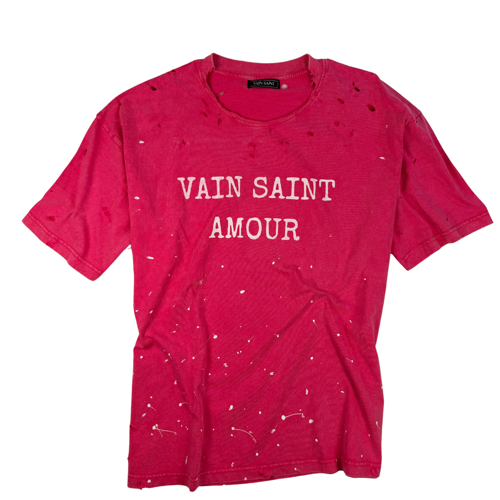 Painted Vain Saint Amour Distressed Tee