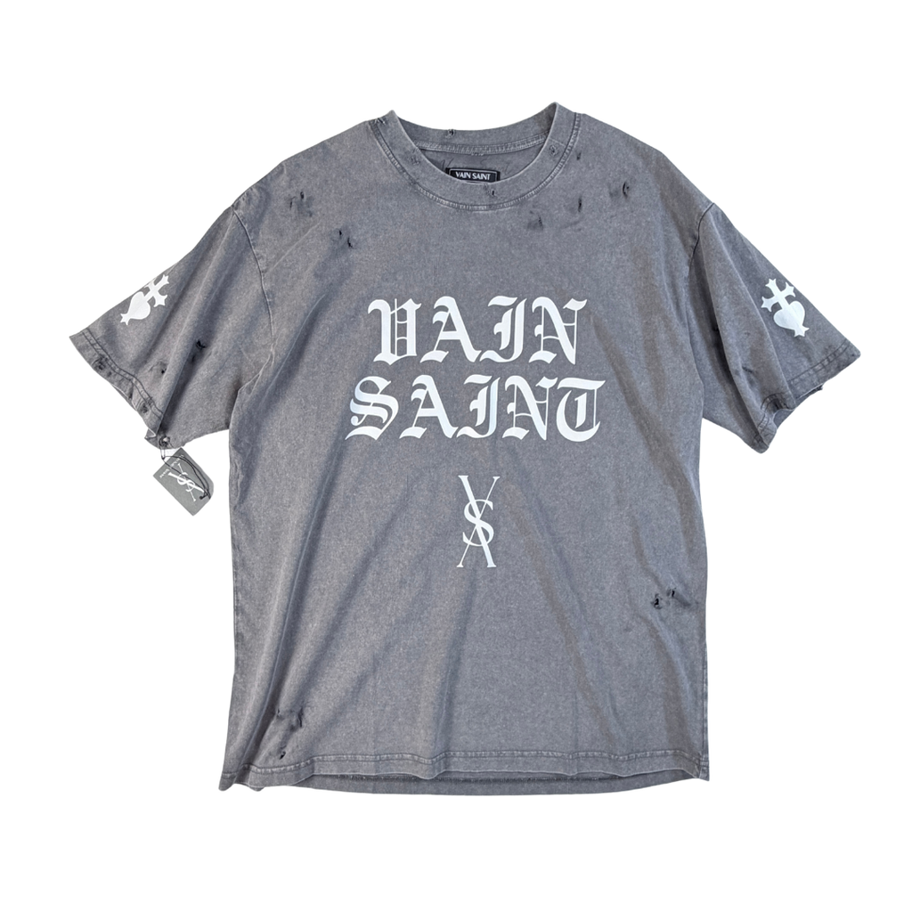 VAIN SAINT GREY WASH TEE