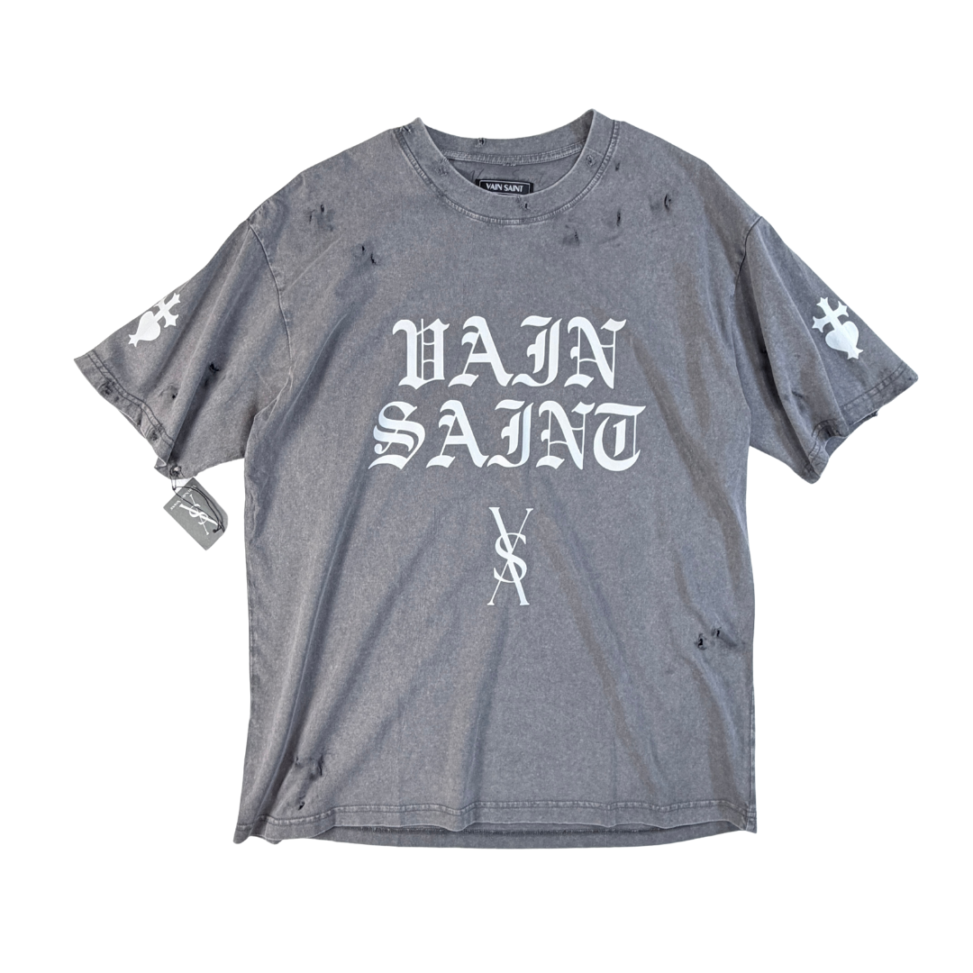 VAIN SAINT GREY WASH TEE