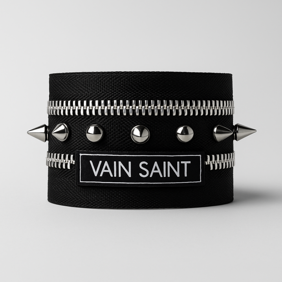 CUT THROAT ZIPPER CUFF