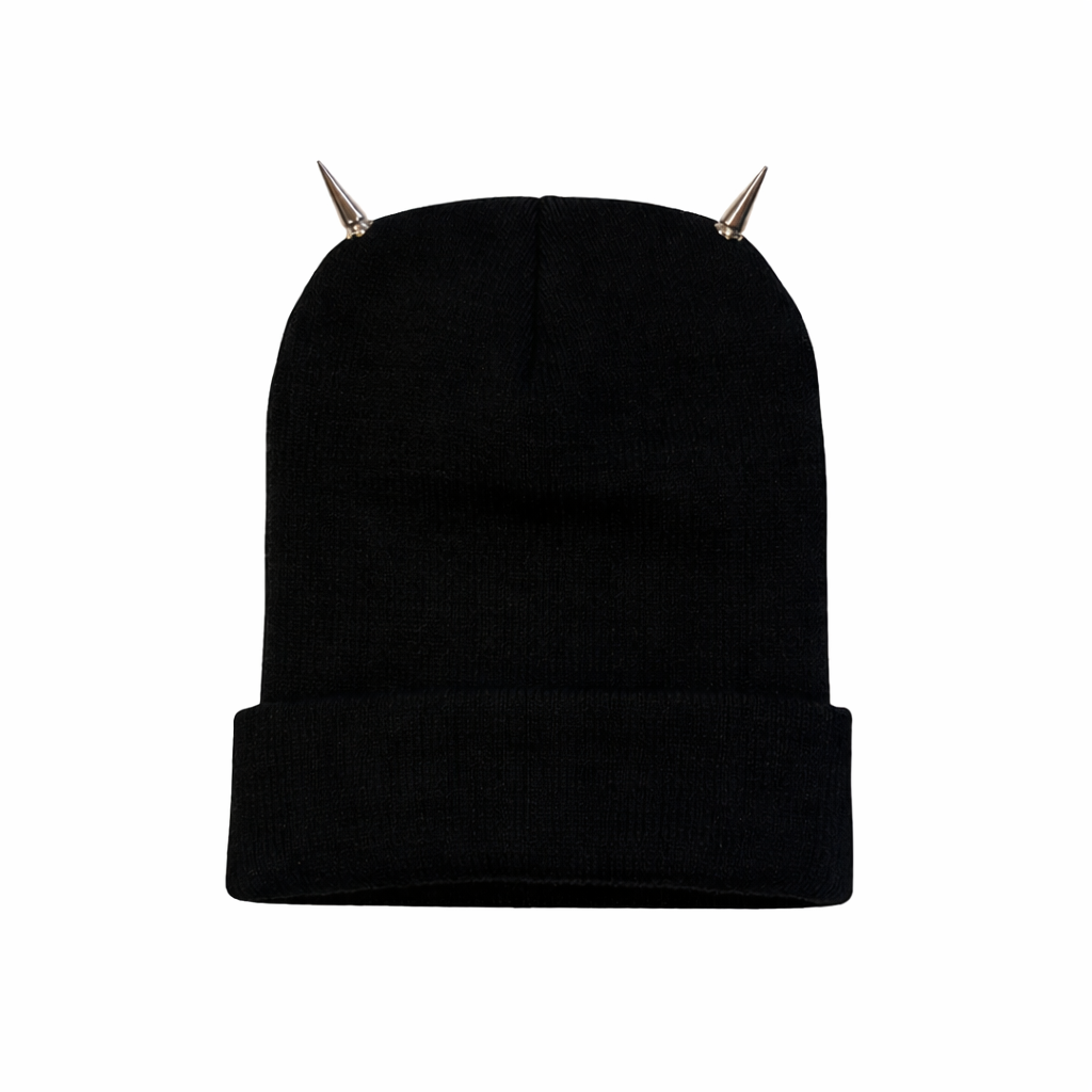 Vain Saint Horn Studded Beanie