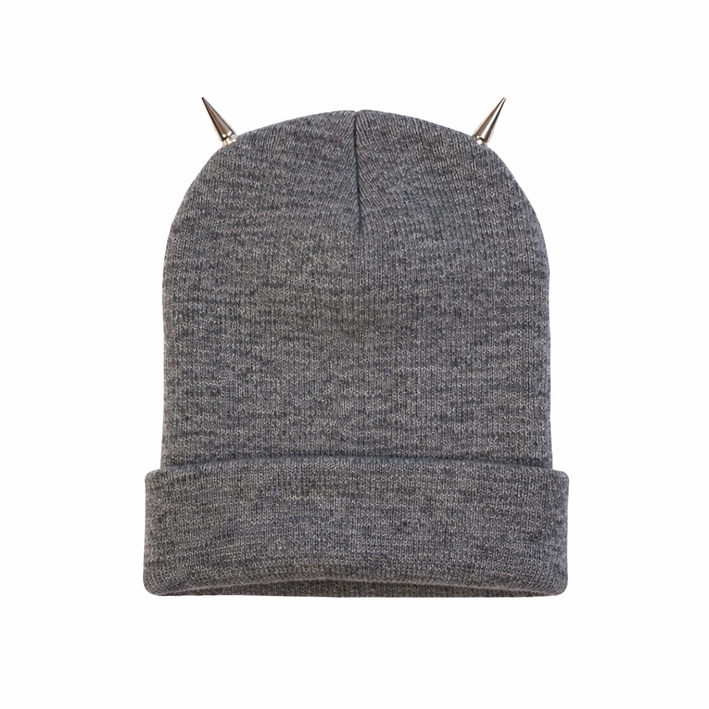 Vain Saint Horn Studded Beanie
