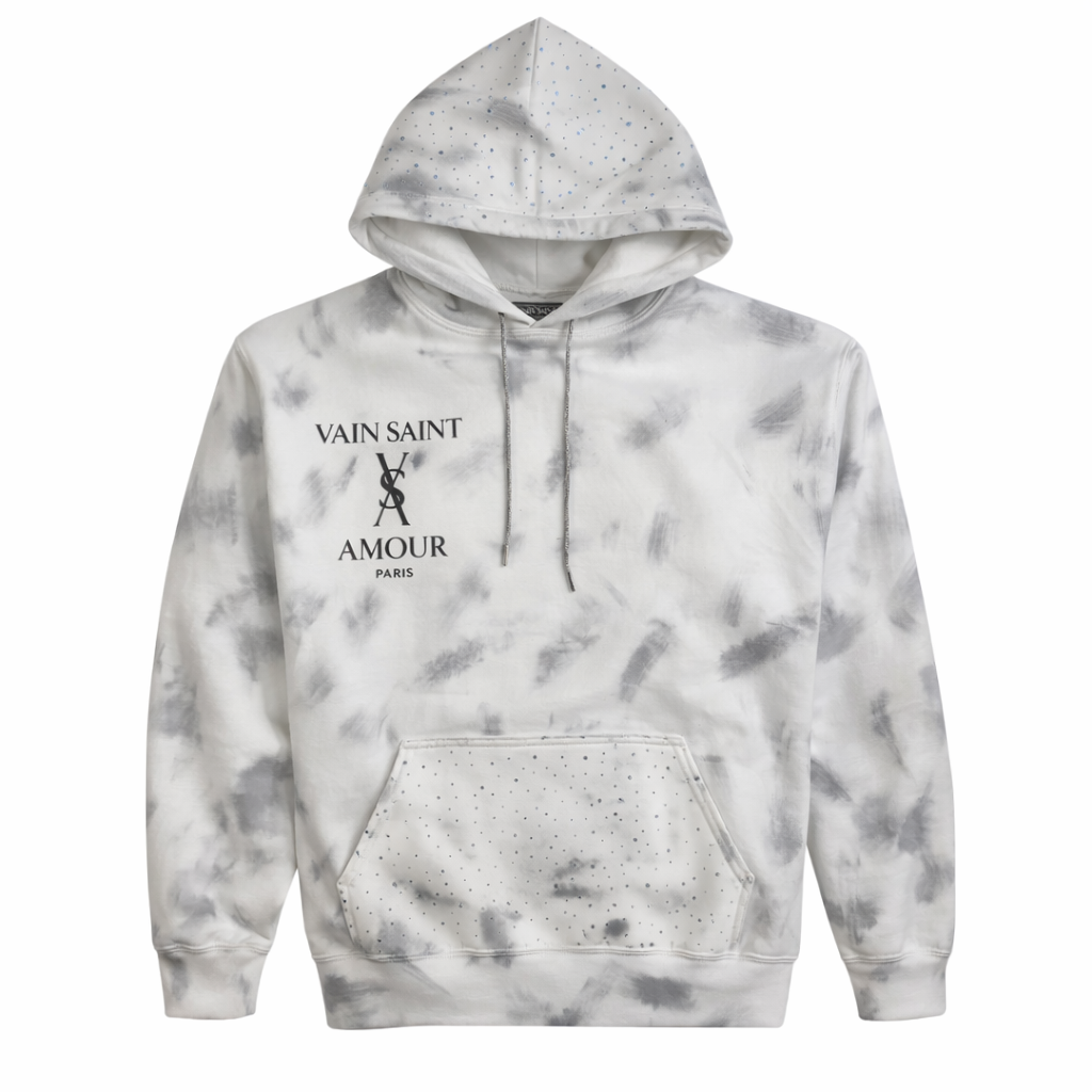 Cloudwash Rhinestone Hoodie