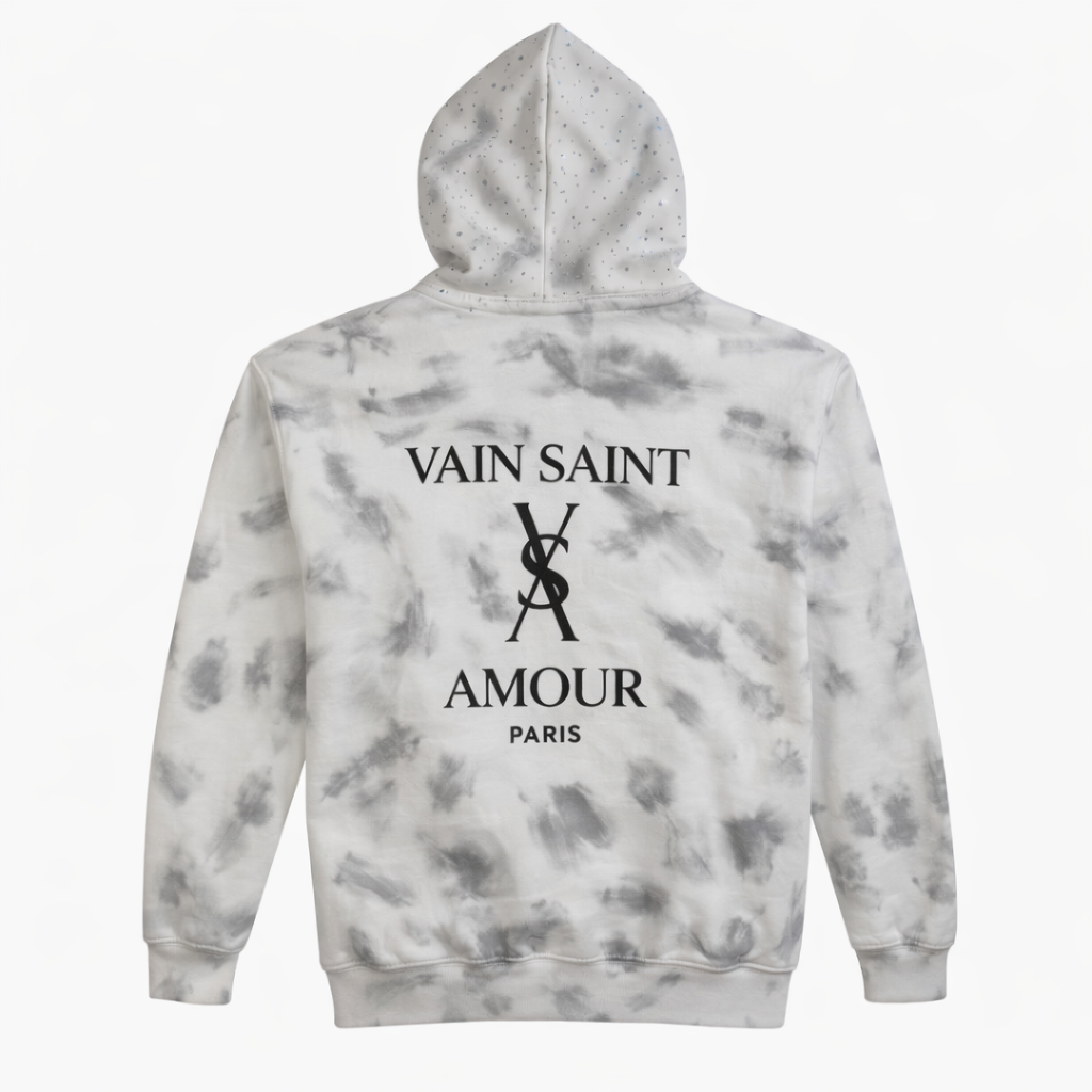 Cloudwash Rhinestone Hoodie