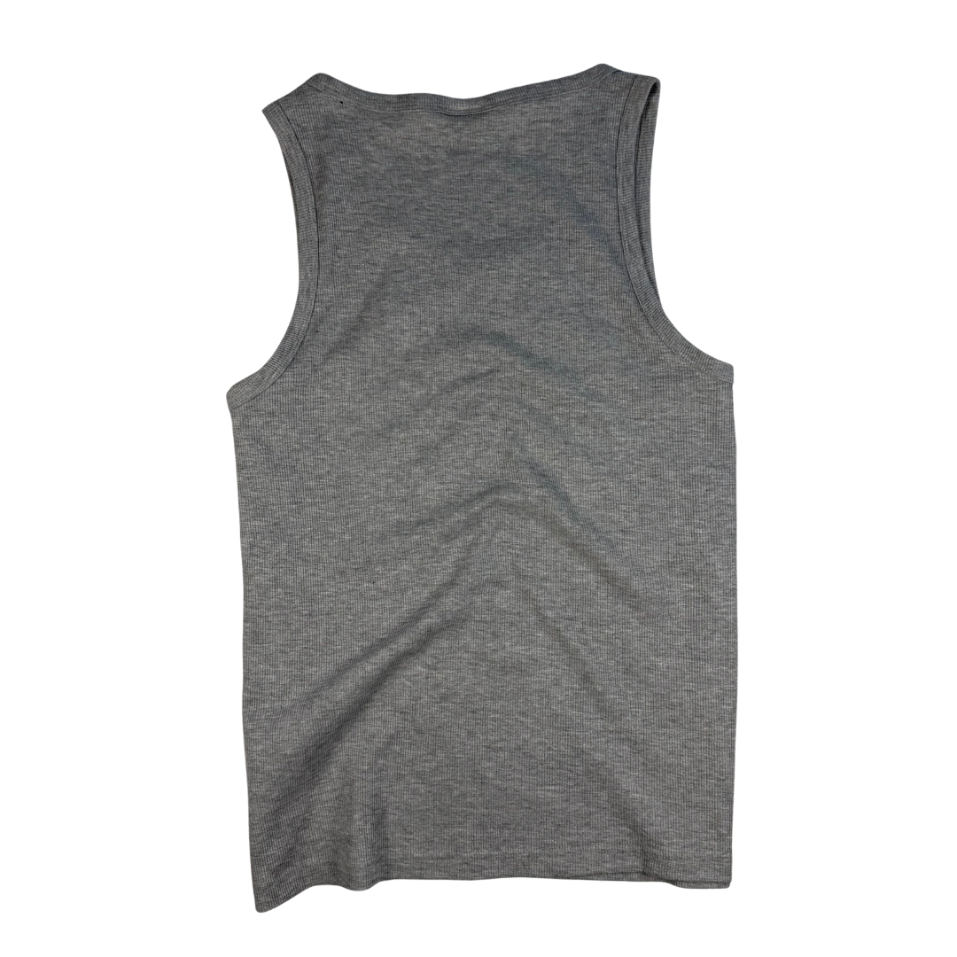 Vain Saint Amour Ribbed Tank - gray