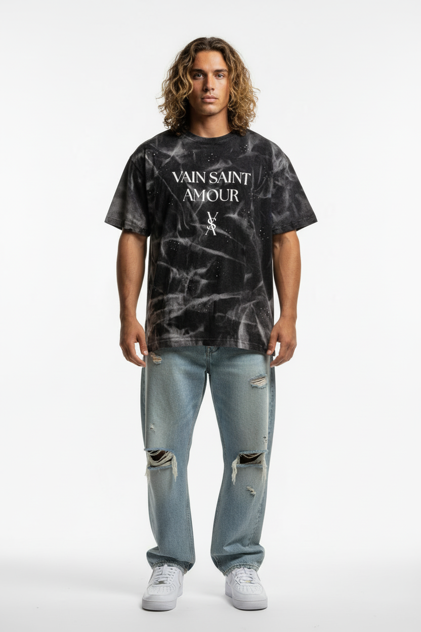 Vain Saint Amour Smokey Wash Tee