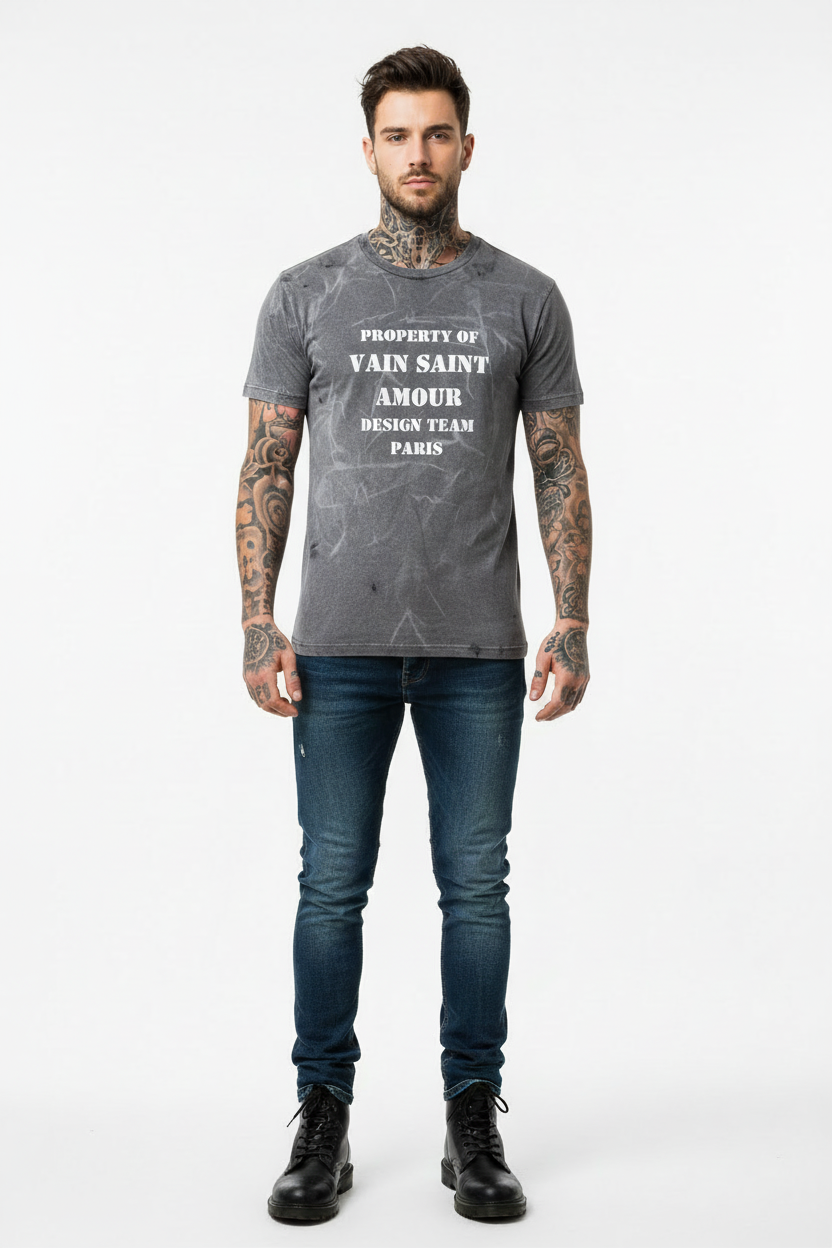 Property of Vain Saint Amour – Design Team Tee
