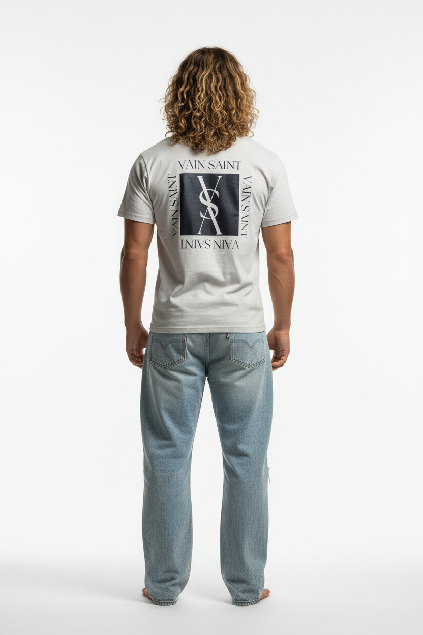Vain Saint Amour Monogram Tee