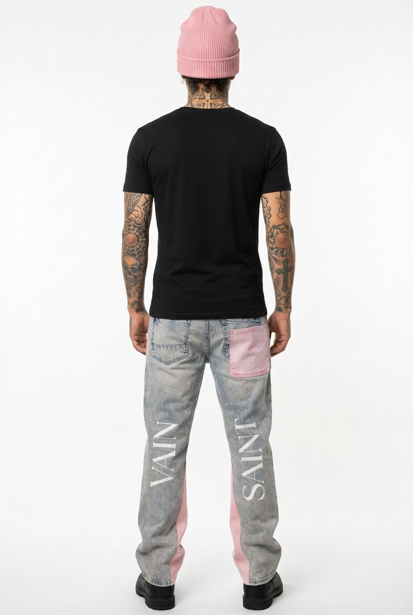 Love Patch Jeans