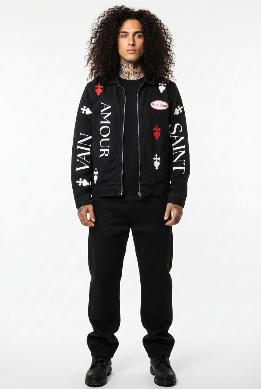 “Work Hard Play Harder” Jacket