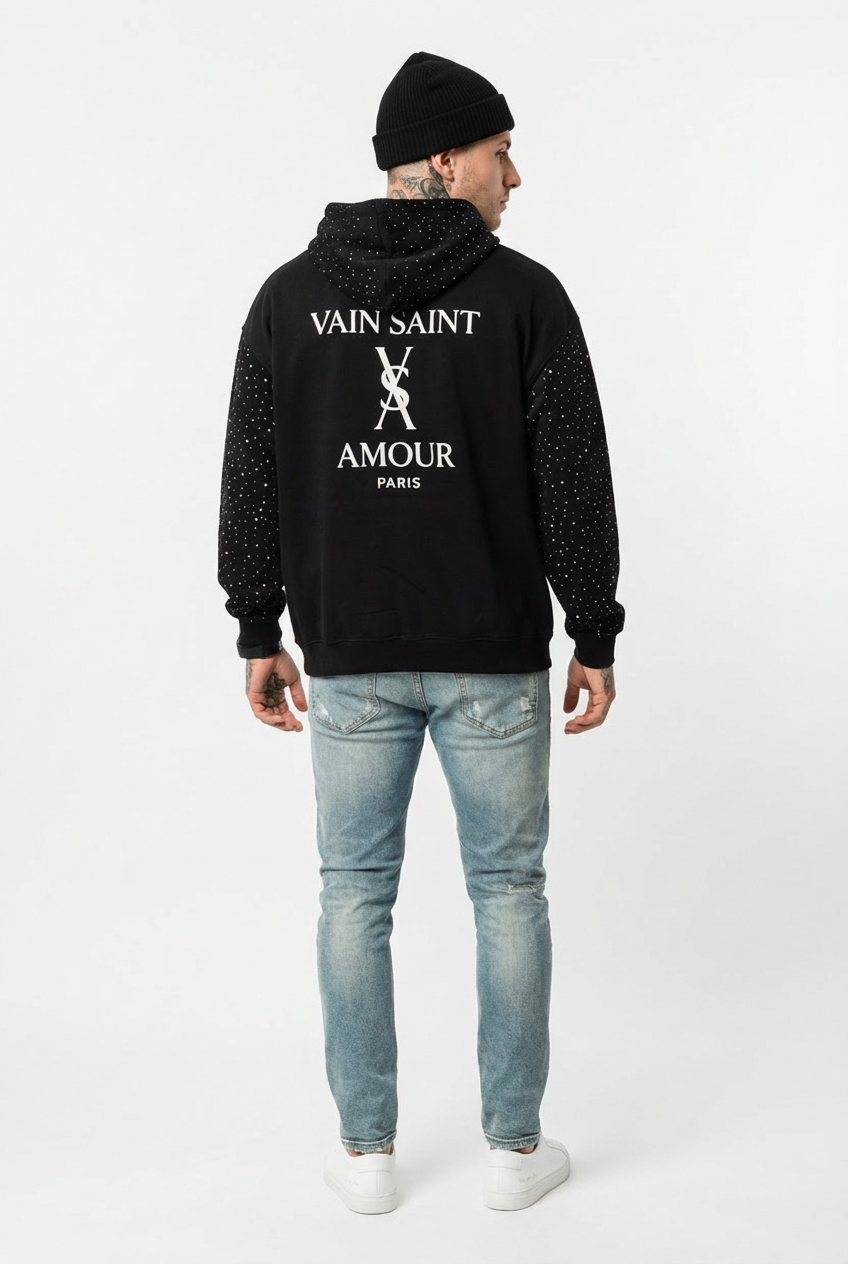 The Vain Saint Black Halo Hoodie