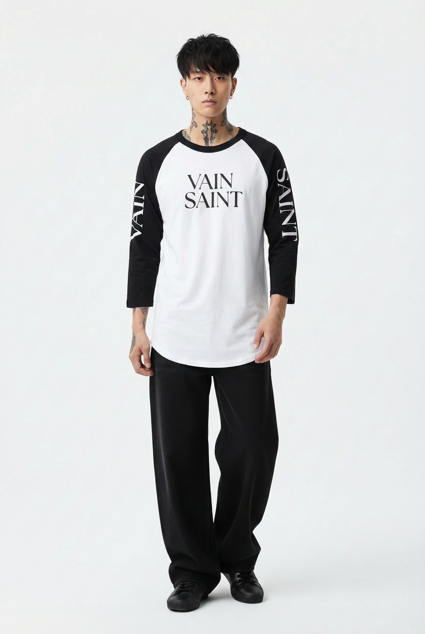VAIN SAINT RAGLAN ICON TEE
