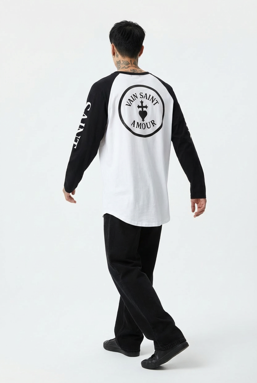 VAIN SAINT RAGLAN ICON TEE